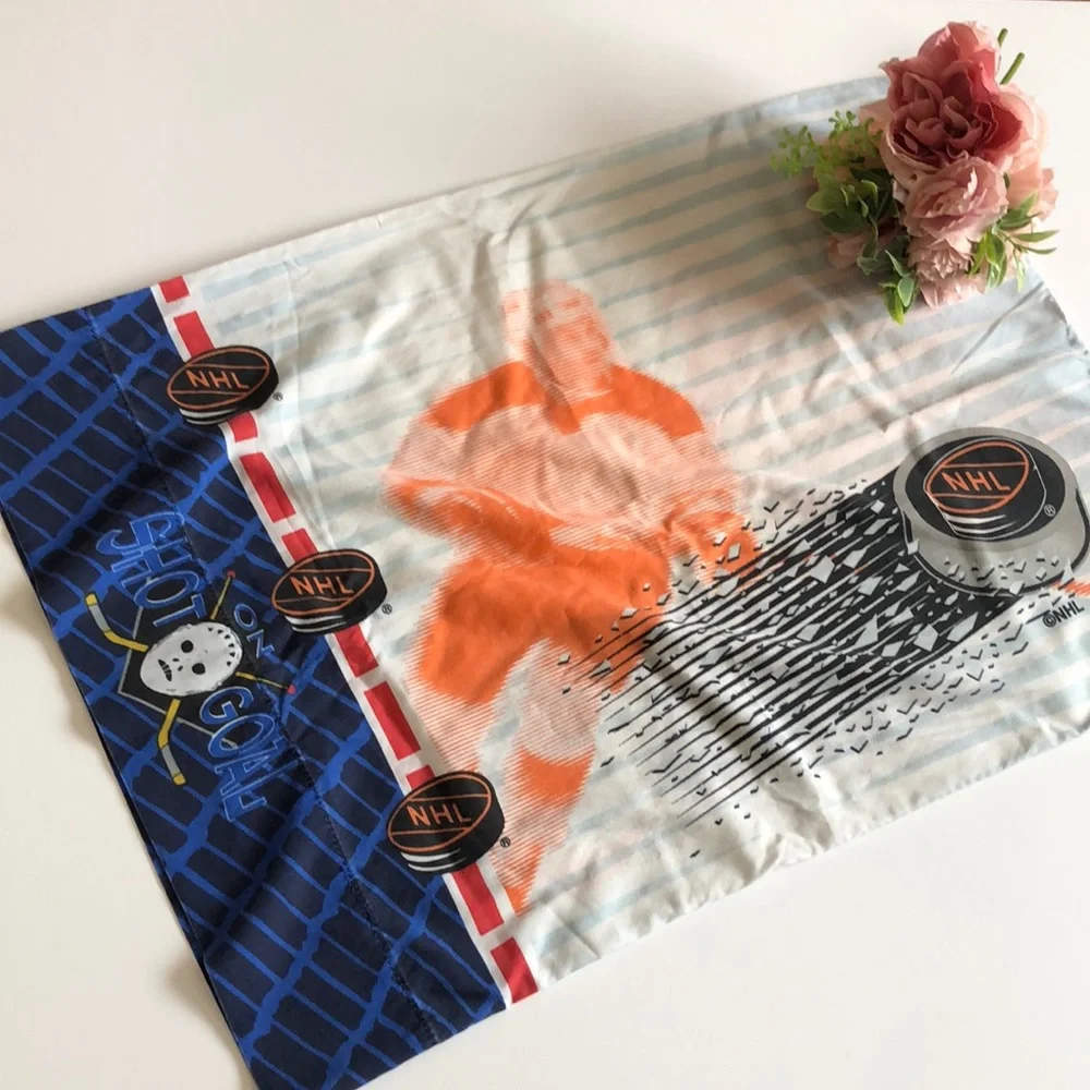 NHL Hockey player pillowcase retro nhl vintage NHL PILLOWCASES VINTAGE Set of 3